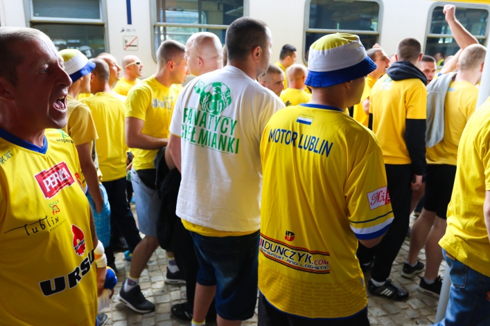 Kibice Motoru Lublin już w Elblągu - zobacz zdjęcia. Transmisja LIVE meczuKibice Motoru Lublin już w Elblągu - zobacz zdjęcia. T